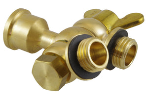 Double nozzle swivel holder, G 1/4"